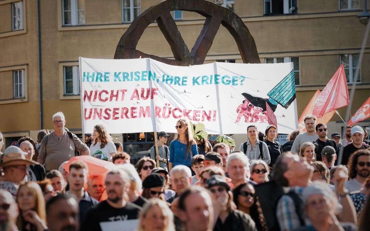 Sozialproteste: Mit gutem Material auf die Straße
