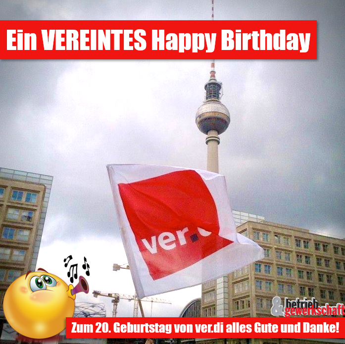 Ein VEREINTES Happy Birthday