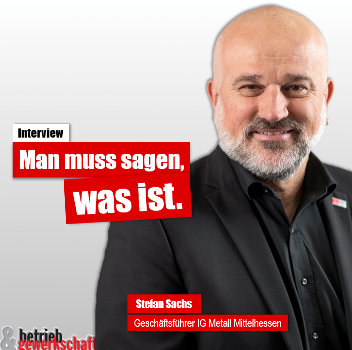 Interview: Man muss sagen, was ist (Tarifrunde M+E)