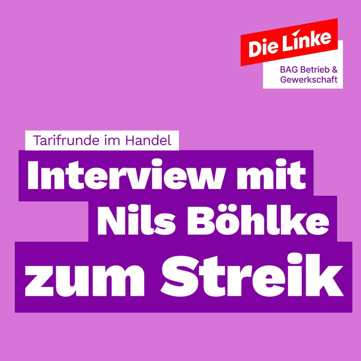 „Es erfordert extrem viel Mut, die Streiks im Handel weiterzuführen!“