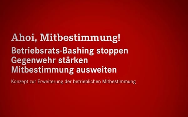 Reform der betrieblichen Mitbestimmung