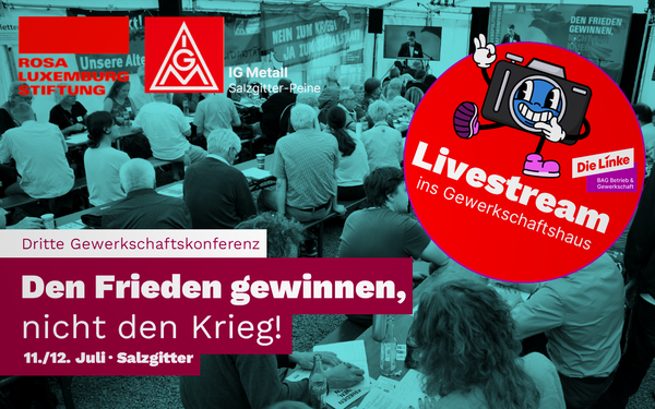 Livestream ins Gewerkschaftshaus Salzgitter