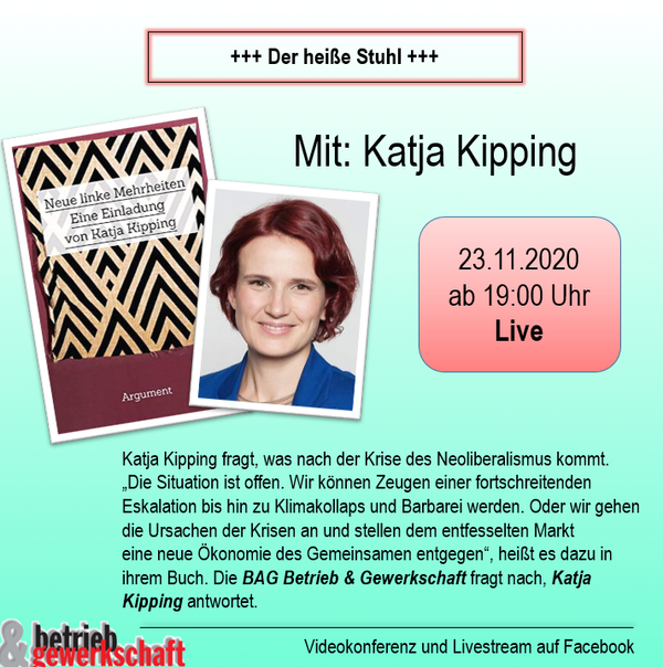 Küchengespräch mit Katja Kipping