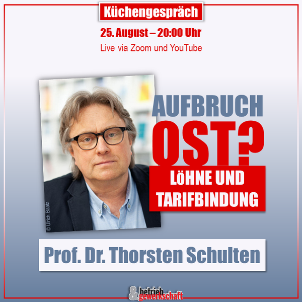 Küchengespräch mit Prof. Dr. Thorsten Schulten